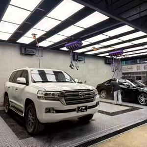 Enrouleur de tuyau pour station de lavage de voitures 7-en-1 |   Prélavage + Revêtement hydrophobe + Nettoyage des coutures + Water Air Electric + Embouts - Product Image 4