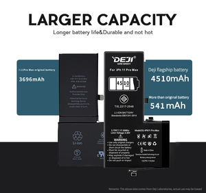 DEJI china toda la batería del teléfono móvil pequeño para <span class=keywords><strong>iPhone</strong></span> OEM Top <span class=keywords><strong>11</strong></span> PRO MAX batería del celular con kit de herramientas - Product Image 2