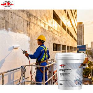 Revestimiento Líquido Acrílico Impermeable con Aislamiento Térmico, Pintura Elastomérica <span class=keywords><strong>Exterior</strong></span> <span class=keywords><strong>para</strong></span> Paredes de Hormigón y Muebles - Product Image 1