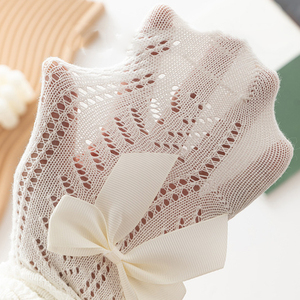 Collants <span class=keywords><strong>de</strong></span> Style espagnol pour bébé, en coton peigné, en maille respirante pour nouveau-né, collants <span class=keywords><strong>fantaisie</strong></span> pour bébé fille - Product Image 5