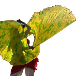 Drapeaux de louange prophétique, voiles en soie et rubans pour la danse de louange et le culte, pour femmes et jeunes <span class=keywords><strong>filles</strong></span>, tenues de performance pour le ministère - Product Image 4