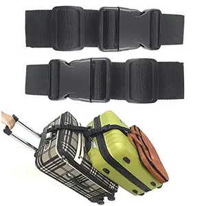 luggage strap with tsa lock Suitcase Luggage Travel Belt Adjustable Luggage Strap TSA Key Lock With Plastic Buckle
