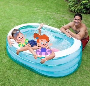 Intex 57482 <span class=keywords><strong>piscine</strong></span> elliptique gonflable <span class=keywords><strong>My</strong></span> Sea Friends pour enfants - Product Image 3