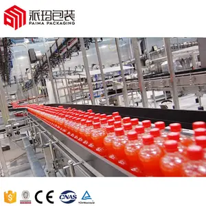 Automatic Sparkling Water Beverage Bottling Machine / Carbonated Soft Drink Filling Capping Production Line For Sale