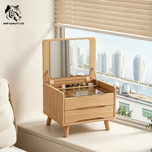Meubles de chambre à coucher en bois, commode de rangement, nouvelle mode, prix bas, personnalisation, grand stock prêt à être expédié, usine de meubles. - Product Image 2