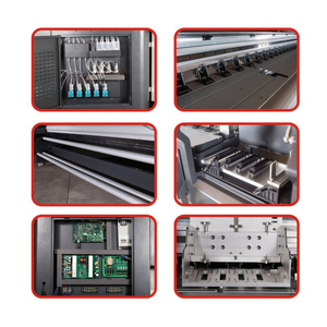 Kỹ Thuật Số Độ Chính Xác Cao Giá Tốt Nhất 3.2M Biểu Ngữ Flex Sinh Thái Dung Môi Máy In Phun Máy In 8000S Với DX5/DX7 In đầu - Product Image 3