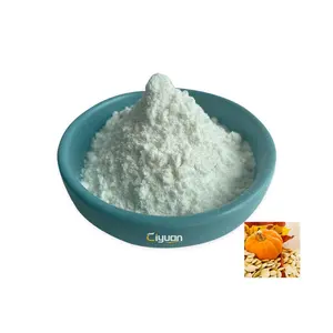 Ciyuan extrait de graine de Cucurbita Pepo naturel/poudre d'extrait de graine de citrouille 45% acide gras