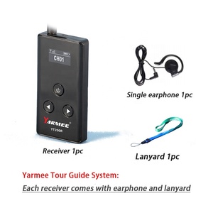 Yarmee profesyonel Mini otobüs ses tur rehberi sistemi kablosuz dijital uzun süre simultane yorumlama - Product Image 6