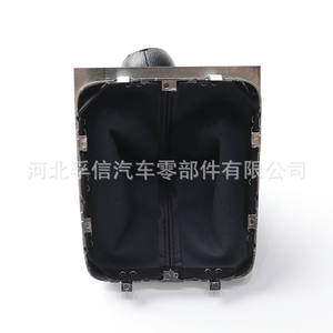 หัวเกียร์รถยนต์ Passat B6 สีดำ ทำจากพลาสติก PU ออกแบบตามหลักสรีรศาสตร์ พร้อมฝาครอบกันฝุ่น - Product Image 5