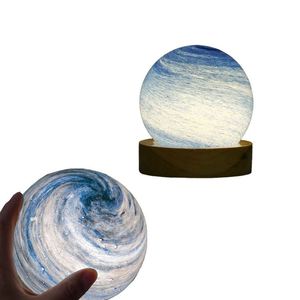 Lámpara de Mesa de Cristal con Diseño de Planeta, para el Hogar y Negocios, Electrónica de Consumo Promocional 2024 - Product Image 3