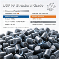 Granulés de PP renforcés de fibres de verre longues, haute rigidité, résistants aux chocs, pour pièces structurelles automobiles et composants industriels