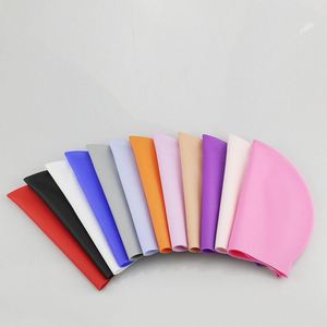 Bonnet de bain léger personnalisé en silicone, bonnets de bain hautement élastiques, bonnet de bain professionnel pour adultes et enfants - Product Image 2