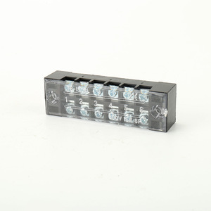 Guan Yang <b>Terminal</b> Block 6 Position 600V 15A Screw Type Industrial Use - Product Image 2