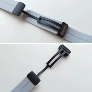 Bracelet à boucle magnétique pour <span class=keywords><strong>Garmin</strong></span> <span class=keywords><strong>Venu</strong></span> 3/Forerunner 255 <span class=keywords><strong>Music</strong></span> /Vivoactive 4/Vivoactive 3 Bracelet <span class=keywords><strong>Venu</strong></span> 2 Plus Bracelet de montre en silicone - Product Image 2