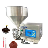 Machine de contrôle numérique en acier inoxydable Baume Pâte de miel Crème de tomate à haute viscosité Engrenage liquide Pompe magnétique Machines de remplissage