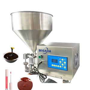 Machine de contrôle numérique en acier inoxydable Baume Pâte de miel Crème de tomate à haute viscosité Engrenage liquide <span class=keywords><strong>Pompe</strong></span> magnétique Machines de remplissage - Product Image 4