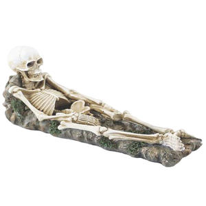 Toptan özel kül tütsü tutucu reçine almak kolay kafatası buhurdan - Product Image 6