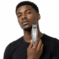 Tondeuse à cheveux professionnelle sans fil rechargeable Kemei Km-1949 pour hommes, vente en gros, batterie Li-ion 1400 mAh, longue durée, qualité supérieure, tondeuse dorée