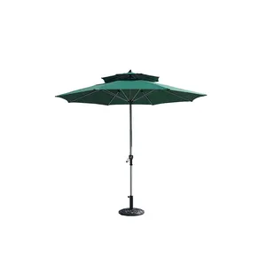 우산 고품질 빅 사이즈 레스토랑 상업용 포물선 우산 야외
