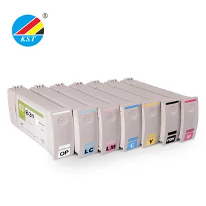KST premium ink refillable cartridge for HP 831 HP831 printer Latex 310 330 335 360 365 370 375 with chip remanufactured