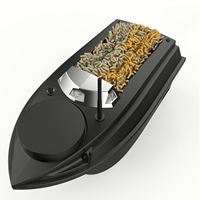 Flytec V030 High Speed 3KG Capacity Dual Middle Tanks 12V GPS RC Bait Boat pour la pêche à la carpe avec 180 points GPS de stockage