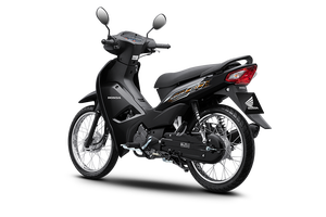 Nouveau Scooter à Essence 4 Temps 110cc Wave Alpha, Moto Underbone Standard Noire, Puissance 6.12kW, Vitesse Max >80km/h - Product Image 4