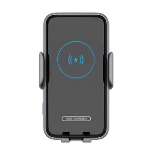 Capteur intelligent contrôle tactile voiture évent support de téléphone support 15W charge rapide pince automatique <span class=keywords><strong>Induction</strong></span> <span class=keywords><strong>chargeur</strong></span> de voiture sans fil - Product Image 1