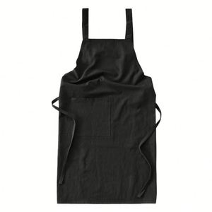 Delantales de Limpieza para Mujer con Bolsillos, Talla Grande, Cómodos, de Algodón y Lino, Delantal Tipo Pinafore - Product Image 5