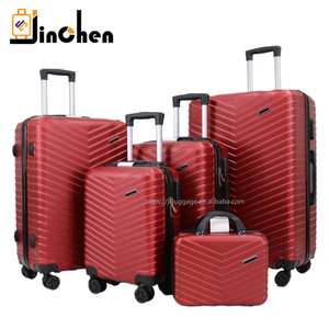Vendita calda di alta qualità 14 16 20 24 28 pollici ABS PC materiale Hardside Spinner ruote valigie in 4 <span class=keywords><strong>colori</strong></span> per i viaggi - Product Image 1