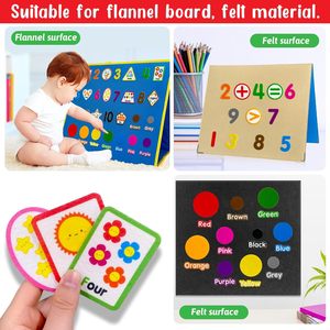 Juguetes de aprendizaje de números de fieltro de educación temprana Juego de aprendizaje de suma, resta, multiplicación y división de matemáticas de fieltro para niños - Product Image 4