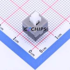 K8-8585D-NNW Push Button Switch Through hole Component (THT) Switch ( Latching / Non-Latching: No Lock ) - Product Image 1