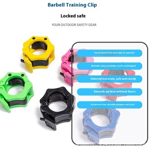 Fo Barbell Collar Quick Snap Plastic Bell Piece Clamp 25mm <span class=keywords><strong>Bar</strong></span> Buckle-Halterofilia Essential - Product Image 2