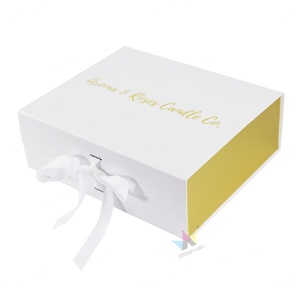 Boîtes en carton pliables de luxe pour cadeaux de la Saint-Valentin, emballage standard pour envoi postal, avec fermeture magnétique, logo personnalisé, boîtes en papier Abaya - Product Image 2