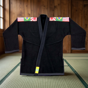 Traje de Jiu Jitsu Brasileño para Hombre, 100% Algodón, Color Negro, Cómodo, para Adultos, Ropa de Entrenamiento de MMA, Colores y Logotipo Personalizables, Artes Marciales - Product Image 4