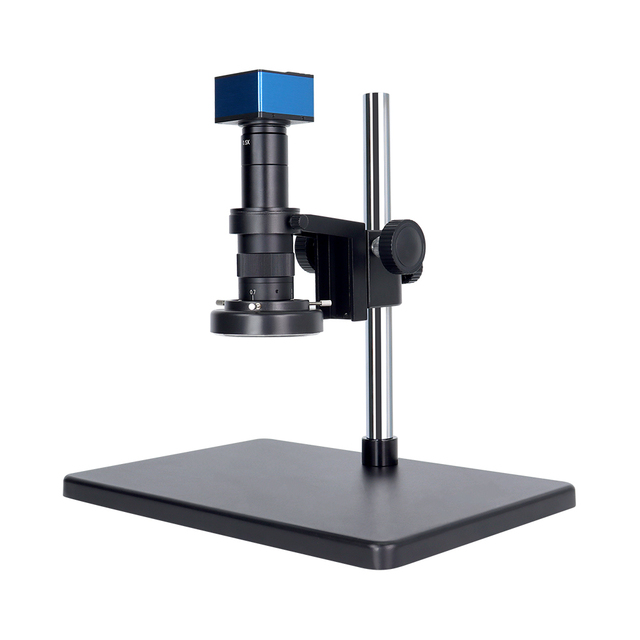 SANQTID Monocular Video Microscope 2MP Camera 26-180x Magnification 1920x1080 Resolution /VGA/USB Output Soldering BGA