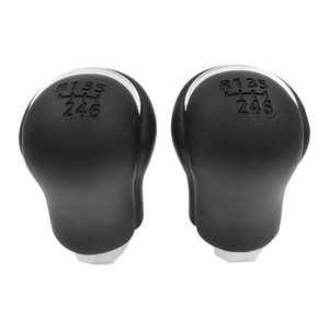 Car <b>Gear</b> <b>Knob</b> 6 Speed Manual Leather Black Ergonomic For Hella <b>Gears</b> - Product Image 5