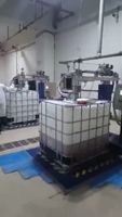 Machine de remplissage IBC semi-automatique pour liquides et produits visqueux