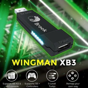 Convertidor de Juegos Brook Wingman XB3 para Consola PS 5/4, Adaptador de Controlador de Arcade con Cable para PC, Street <span class=keywords><strong>Fighter</strong></span> 6 - Product Image 2