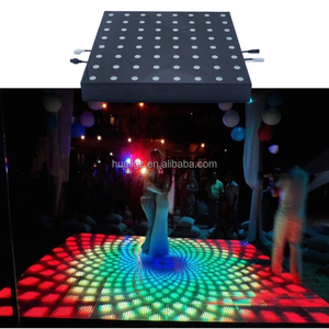 Xách tay 8x8 DMX ma trận từ bảng điều chỉnh 64 pixel <span class=keywords><strong>IP67</strong></span> đánh giá kỹ thuật số video <span class=keywords><strong>LED</strong></span> sàn nhảy gạch cho ánh sáng sân khấu 20 Wát điện - Product Image 2