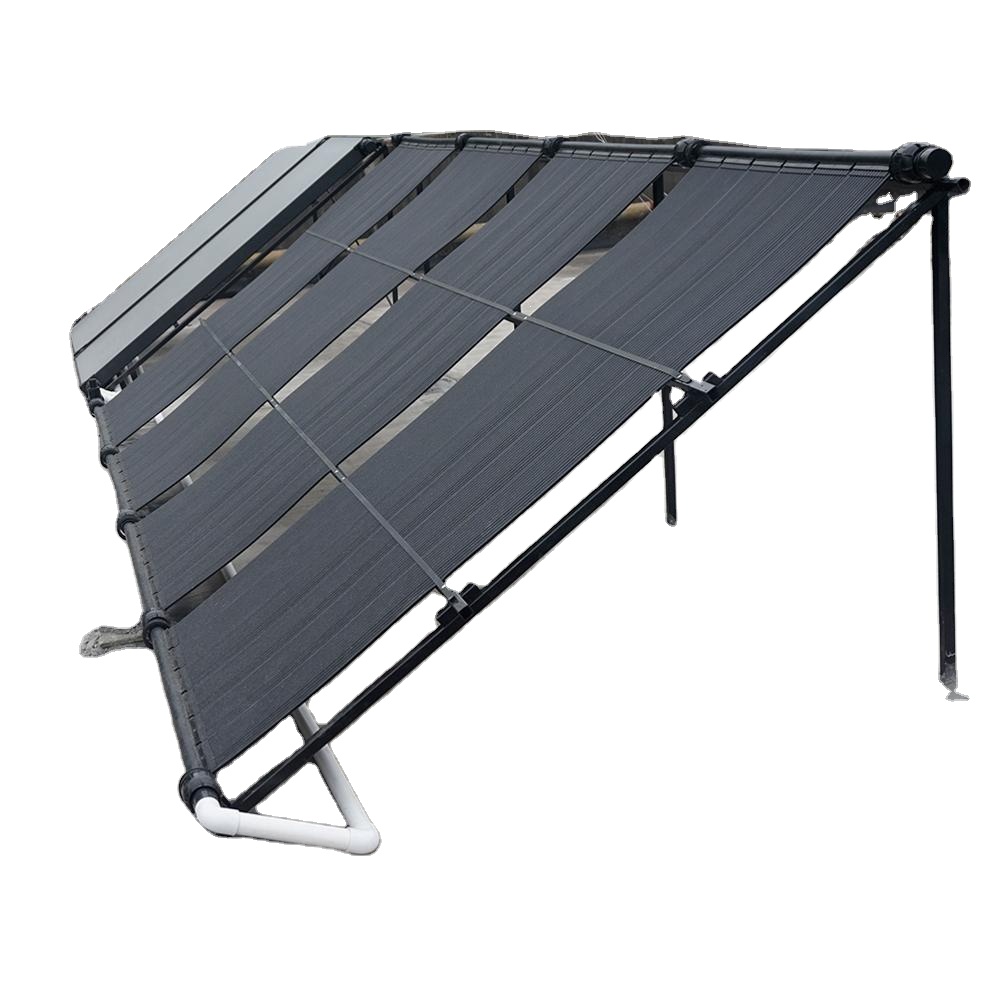 Source Hot sale Plastic solar water heater collectors Swimming pool panel  system black color high quality for pool use on m.alibaba.com