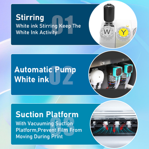 Mới DTF Máy In Máy In A3 Bộ Epson 3200 In Chuyển <span class=keywords><strong>T</strong></span> Áo Sơ Mi Vải Trang Phục Máy In I3200 DTF Máy In Grossiste - Product Image 4