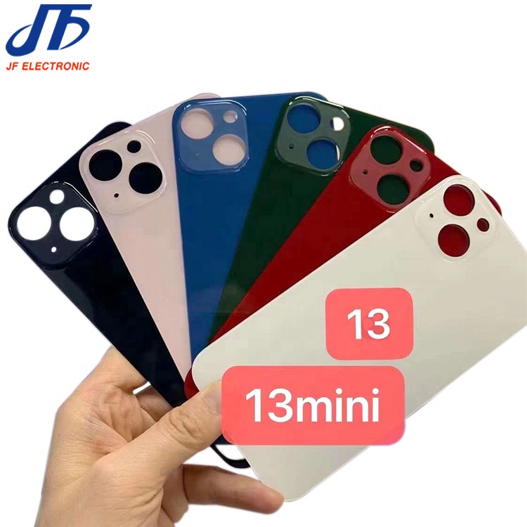 Новое поступление, заднее стекло с большим отверстием для iphone 13, мини-батарея, задняя дверь для iphone 13 pro max