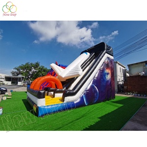 Sân Sau Ngoài Trời Inflatable <span class=keywords><strong>Air</strong></span> <span class=keywords><strong>Plane</strong></span> <span class=keywords><strong>Slide</strong></span> Bouncy Nhảy Trượt Trượt Khô Với Blower - Product Image 5