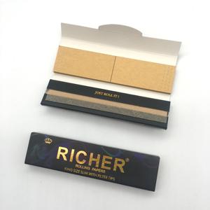 OEM Custom <b>Rolling</b> Paper Natural Cigarette Paper Wholesale with Logo Printing and Custom Packaging Service Direct Price Factory - Product Image 6
