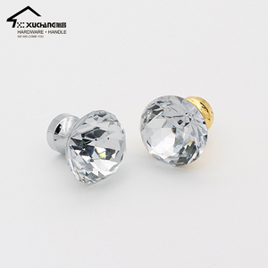 Verre Boutons En Cristal <span class=keywords><strong>Pour</strong></span> Commodes Tiroirs Armoires De Cuisine Moderne de Matériel de la Accessoires De Meubles Poignées - Product Image 4