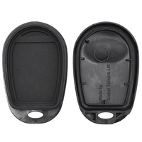 Carcasa de Repuesto para Llave Inteligente de Coche de 5 Botones, Funda Protectora para Control Remoto con Panel de Botones
