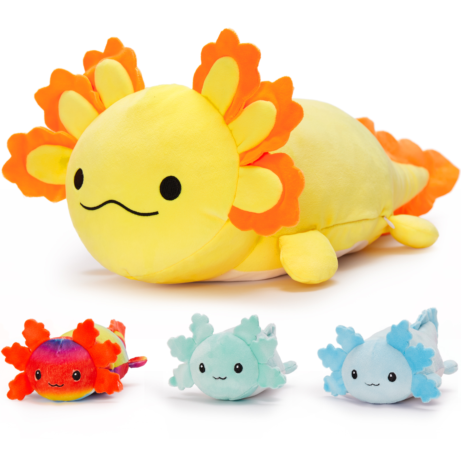 Axolotl jaune 4 en 1