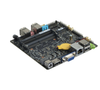 Placa Base para Computadora ELSKY NANO 2026 con Puerto Serial, Compatible con Procesadores Core I3 I5 I7 de 12.ª Generación, Pantalla Triple LVDS, Linux