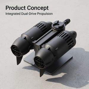 Moteur de planche à pagaie électrique 1500W à double propulseur, système de propulsion sous-marine, aileron directionnel pour planche de surf - Vente chaude - Product Image 4