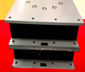 Yüksek sönümleme çelik yapı <span class=keywords><strong>Pot</strong></span> rulman deprem izole köprüler binalar küresel paslanmaz çelik havza kauçuk rulman - Product Image 4